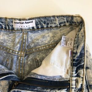 American Apparel High waisted shorts